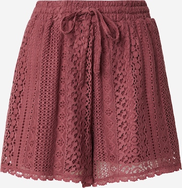 rožinė ABOUT YOU Standartinis Kelnės 'Ina': priekis