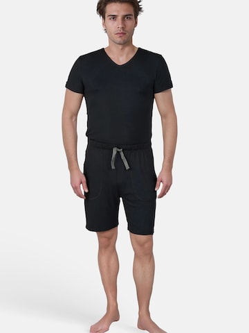 Pantalon de pyjama 'Theo' Myjama en noir