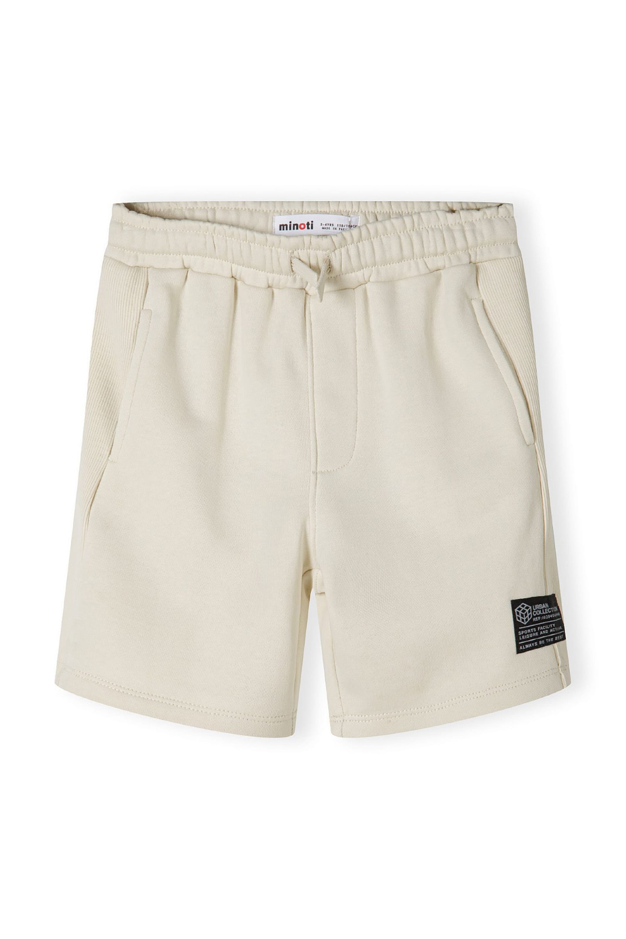 MINOTI Regular Broek in Wit: voorkant