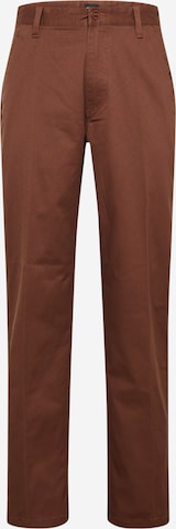 Brixton Свободный крой Брюки-чинос 'CHOICE' в Коричневый: спереди