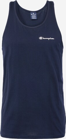 Champion Authentic Athletic Apparel Tričko – modrá: přední strana