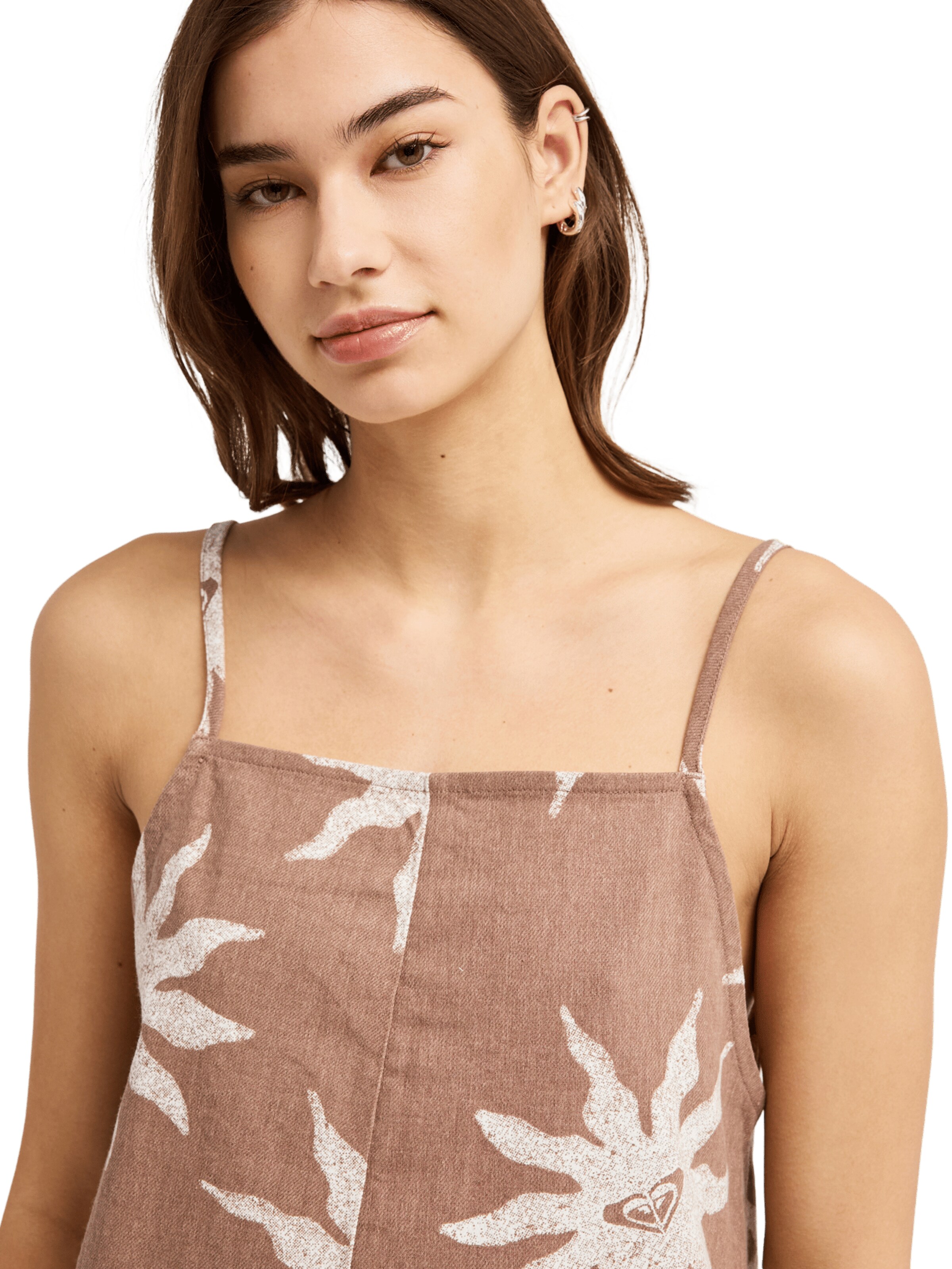 ROXY Jumpsuit 'Lavender Daze' in Brown