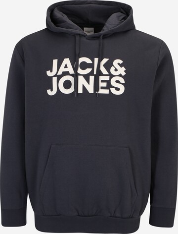 Jack & Jones Plus Majica | modra barva: sprednja stran