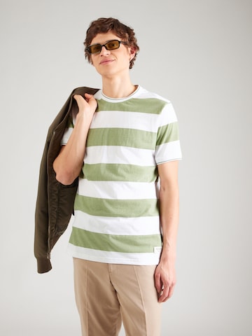 INDICODE JEANS Paita 'Aringa' värissä vihreä: etupuoli