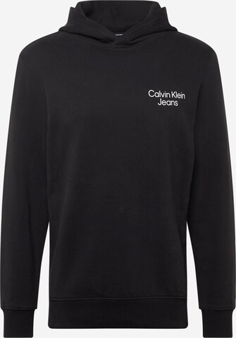 Calvin Klein Jeans Mikina 'ECLIPSE' - Čierna: predná strana