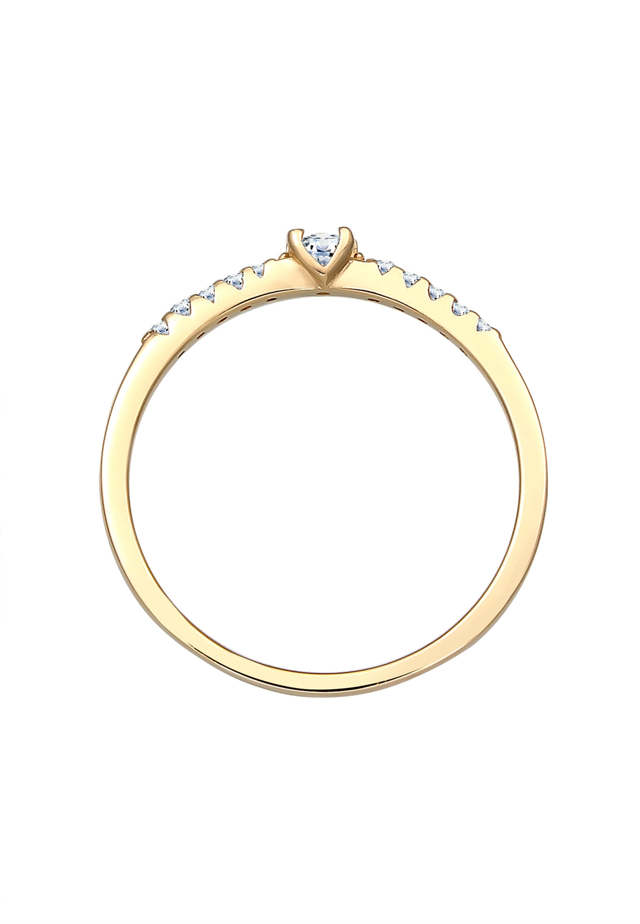 Elli DIAMONDS Verlobungsring in Gold