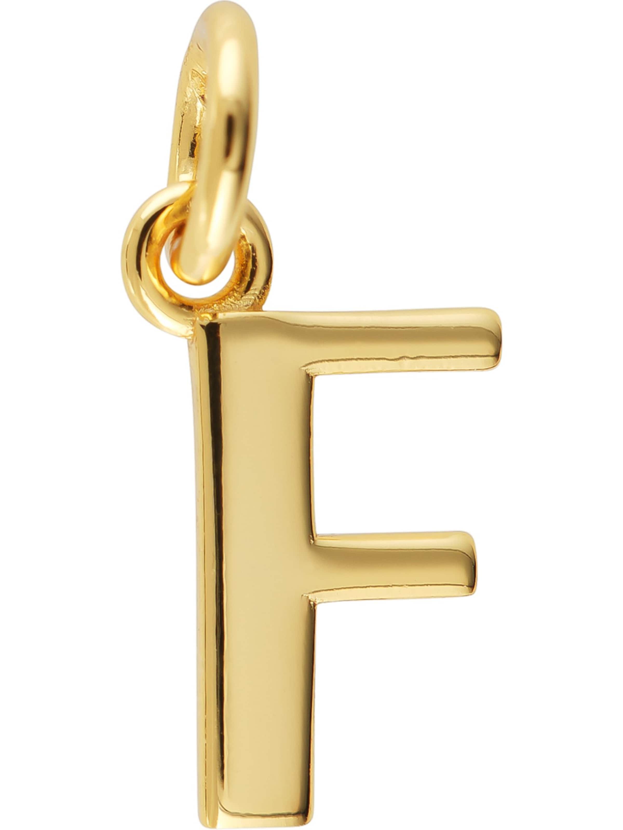 FAVS Anhänger in Gold: Vorderseite