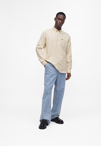 Lyle & Scott Rovný strih Košeľa - Sivá