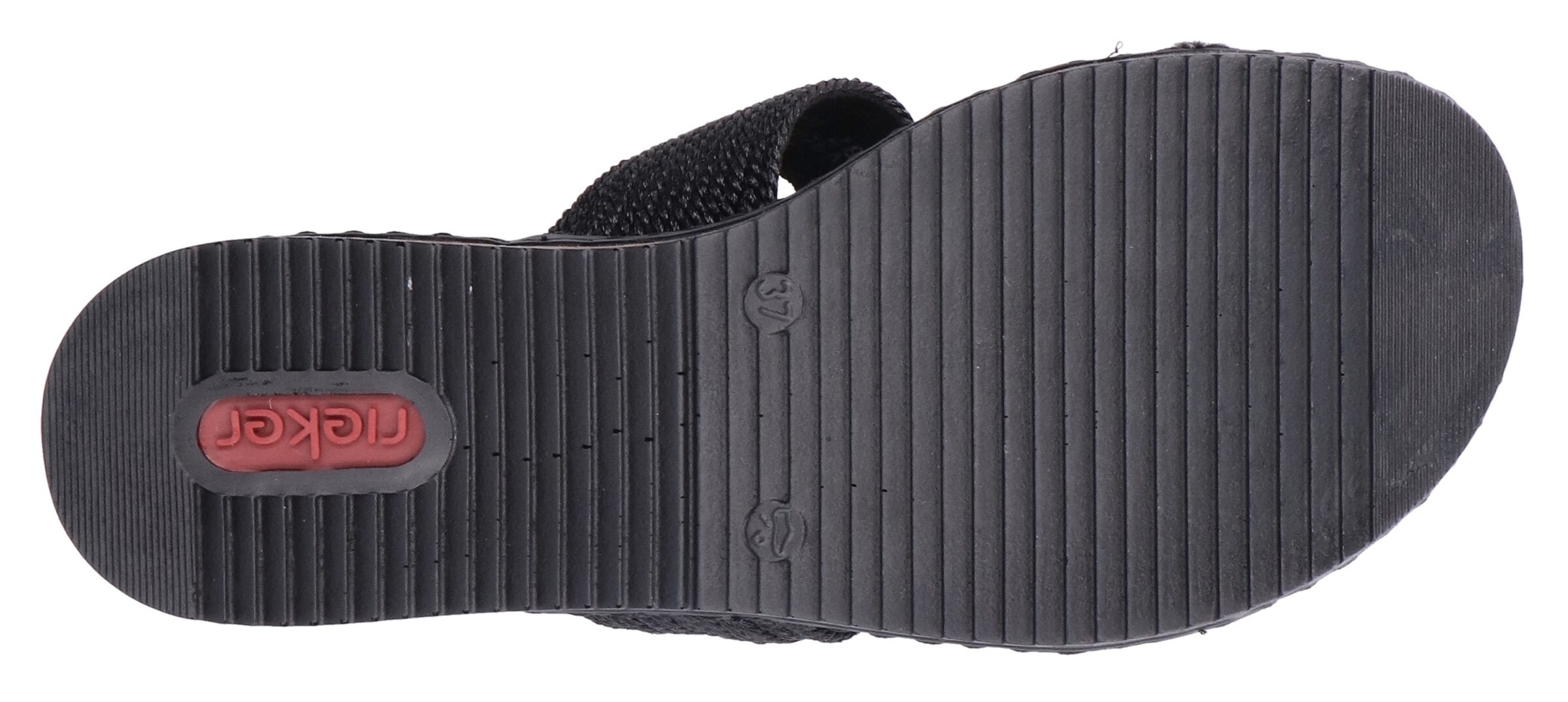 Rieker Pantolette in Schwarz
