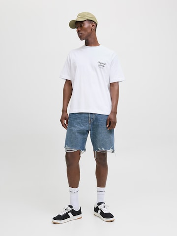 JACK & JONES Футболка 'JORNORREBRO' в Белый