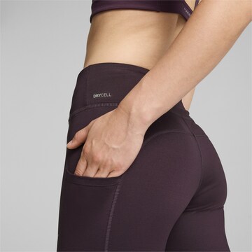 PUMA Skinny Sportbroek 'Run Favourite Velocity' in Lila