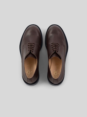 Solari Milano Lace-up shoe 'Derby' in Brown