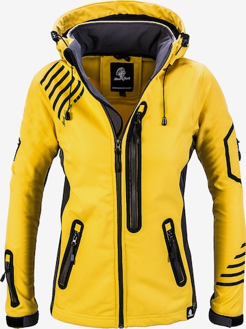 Rock Creek Outdoor Jacket in Yellow: front