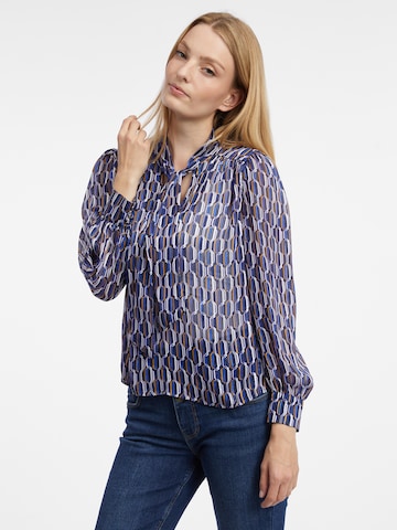 Orsay Blouse in Blue: front