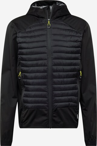 ICEPEAK Outdoor jacket 'DEEPSTEP' in Black: front