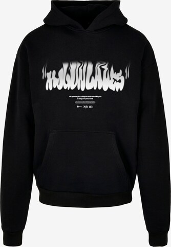 MJ Gonzales Sweatshirt 'Rising' in Black: front