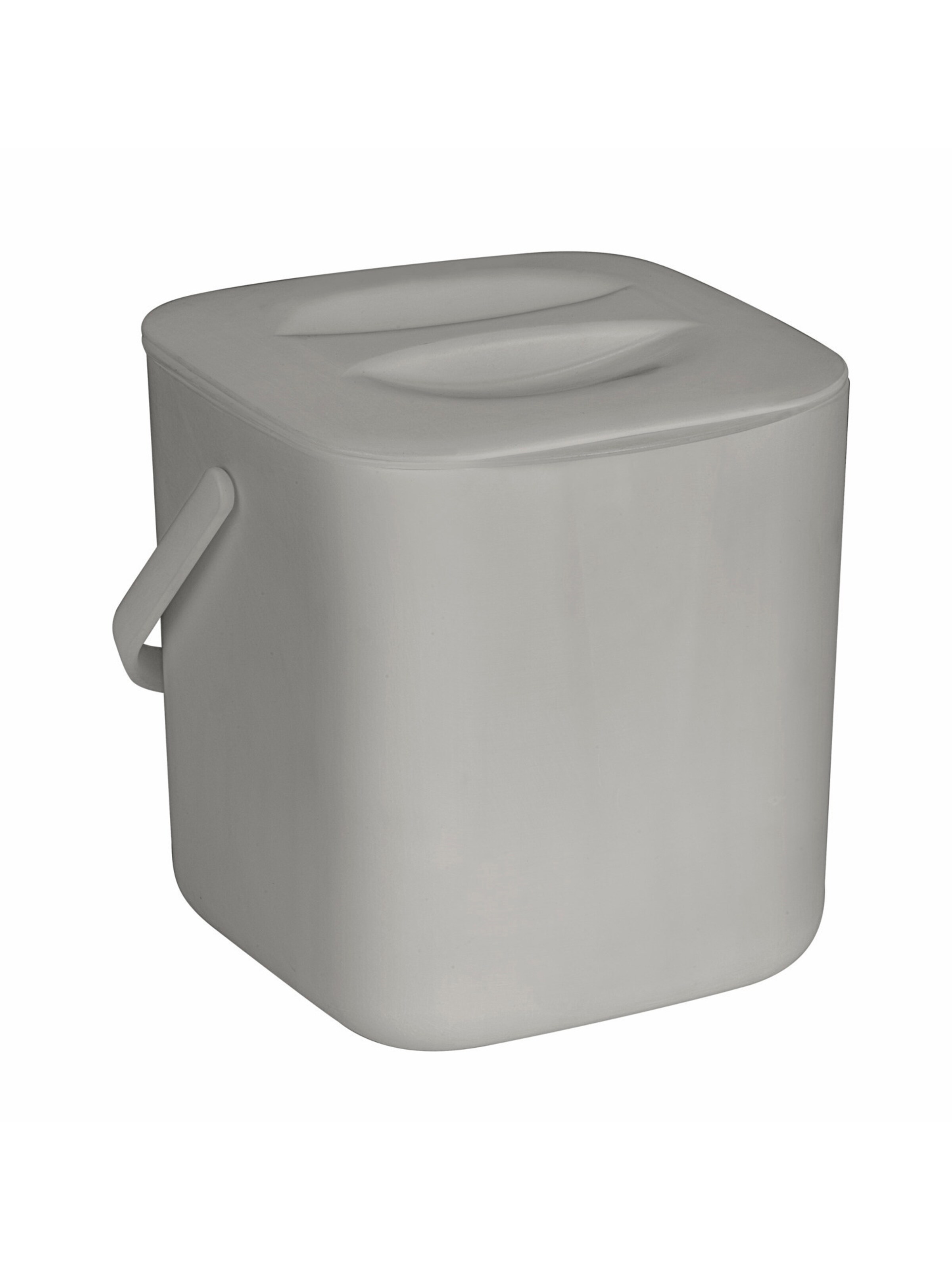 Wenko Küchenabfalleimer 'Conny' in grau, Produktansicht