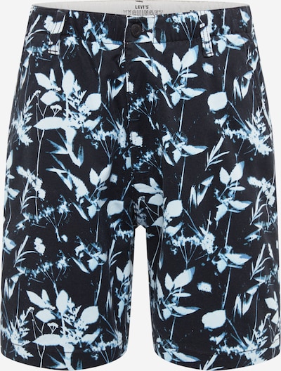 Pantaloni eleganți LEVI'S pe albastru fumuriu / opal / negru / alb, Vizualizare produs
