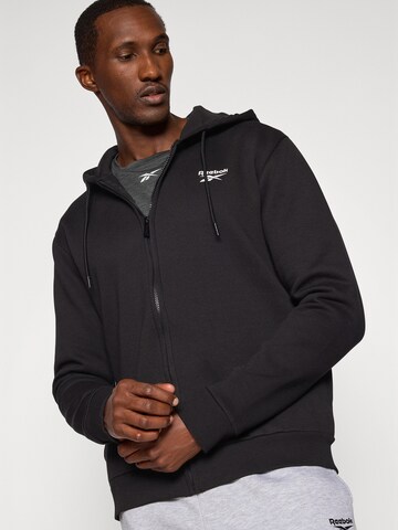 Reebok Sportssweatjakke 'COLTON' i sort