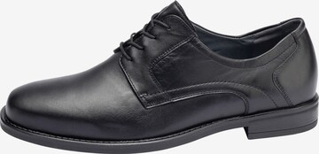 WALDLÄUFER Lace-Up Shoes in Black: front