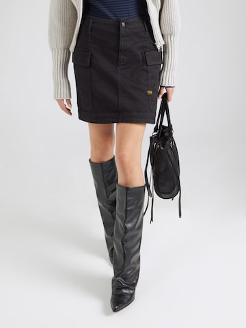 Jupe G-STAR en noir : devant