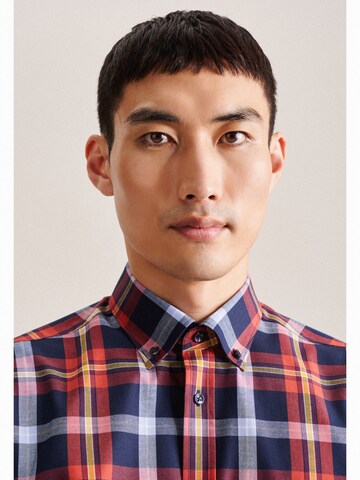 SEIDENSTICKER Regular Fit Hemd in Rot
