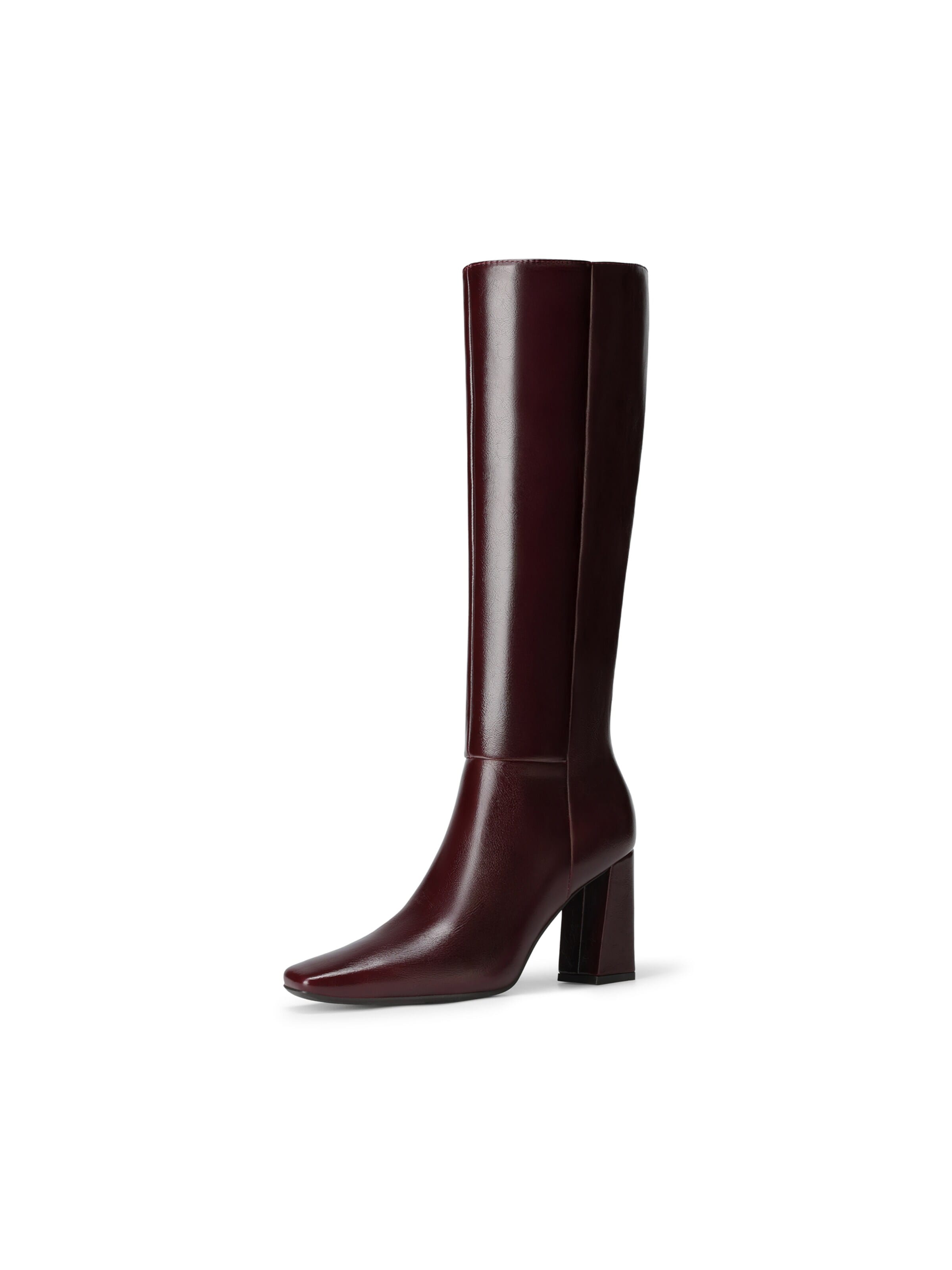 Bottes à lacets Dream Pairs en rouge : devant