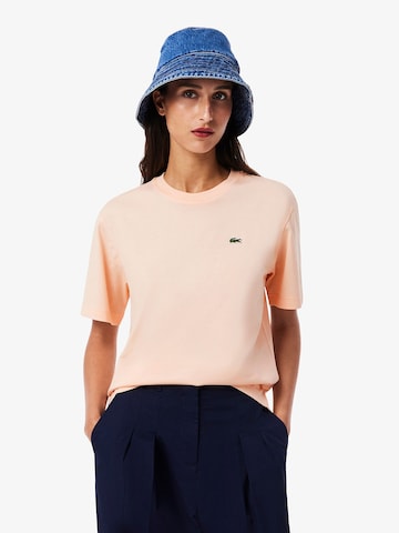LACOSTE - Camisa em rosa: frente