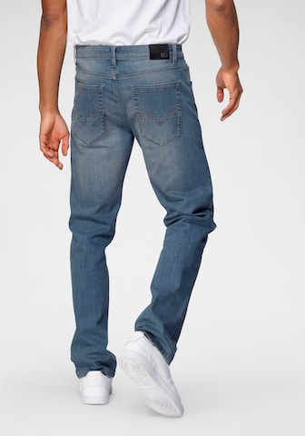 H.I.S Regular Jeans in Blau