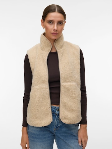 Gilet 'VMJosefine' VERO MODA en beige : devant