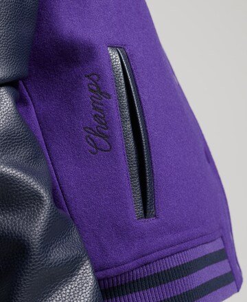 Superdry Between-Season Jacket in Purple