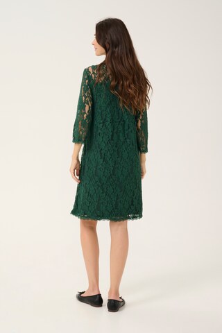 Robe 'Kit' Cream en vert
