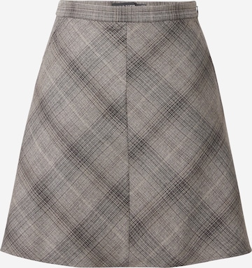 SOAKED IN LUXURY Skirt 'Storie' in Grey: front