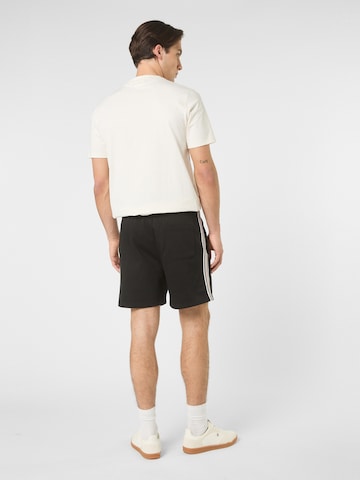 FILA Regular Broek 'DIECIMO regular heritage tape sweat shorts' in Zwart