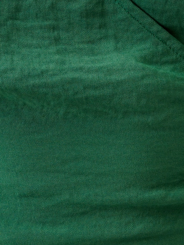 Haut 'BALI' Tussah en vert