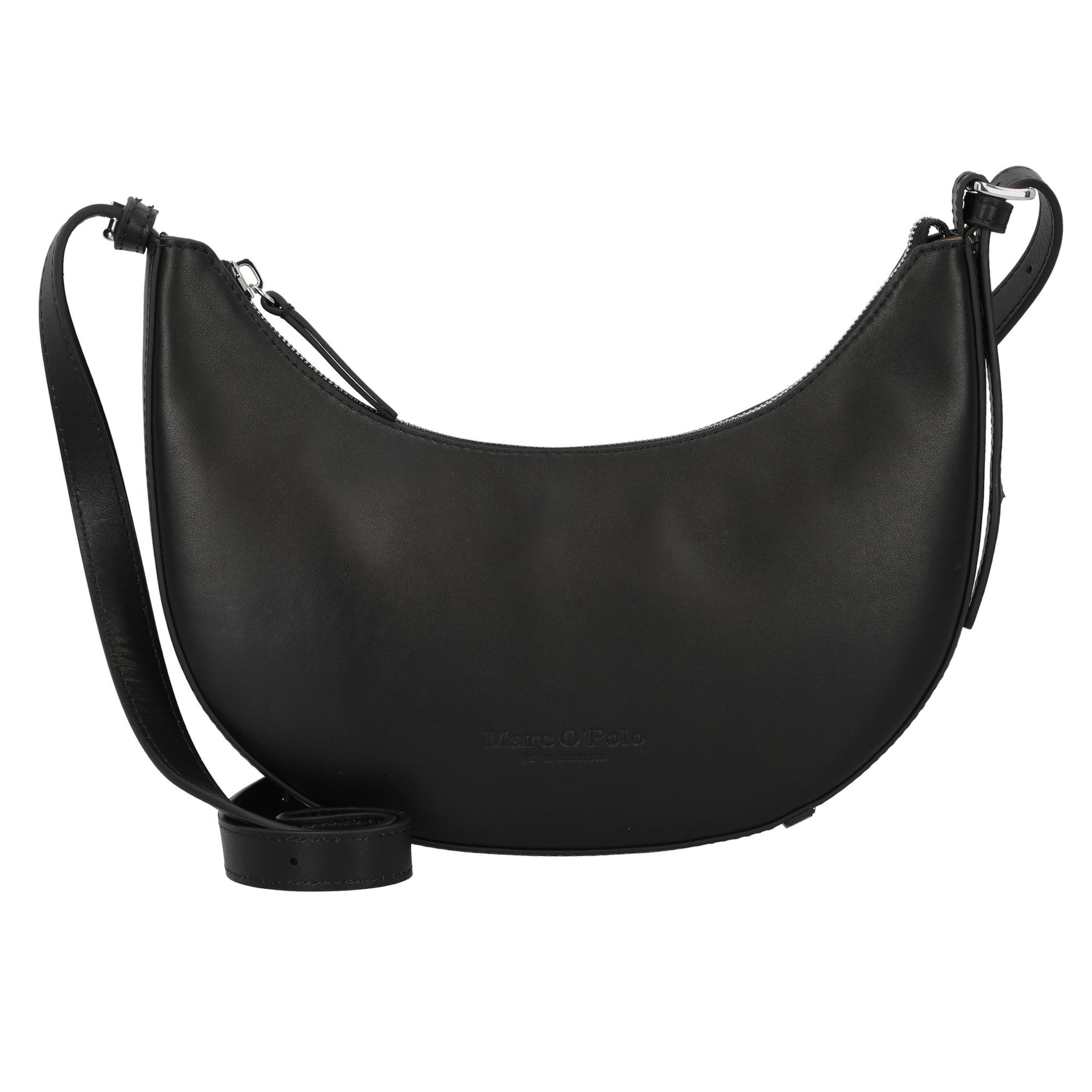 Borsa a spalla di Marc O'Polo in nero: frontale