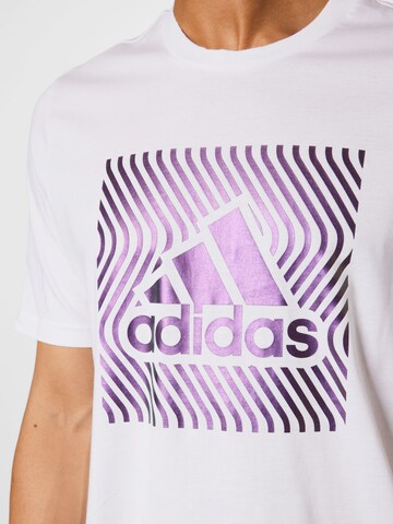 ADIDAS PERFORMANCE Funkční tričko – bílá