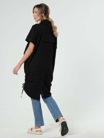 Metamorphoza Tunic in Black