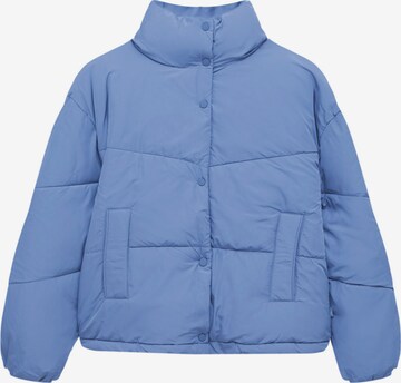 Pull&Bear Between-Season Jacket in Blue: front