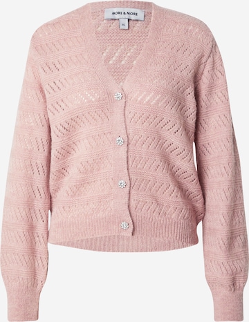 MORE & MOREKardigan - roza boja: prednji dio