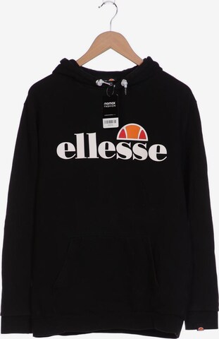 ELLESSE Sweatshirt & Zip-Up Hoodie in M in Black: front