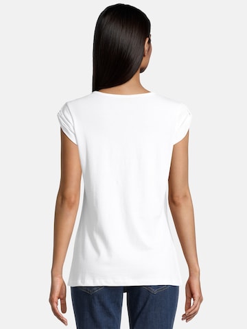 salzhaut Shirt 'BIIKE - CAMPER' in Weiß