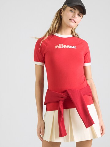 Tricou 'Albenga' de la ELLESSE pe roșu: față