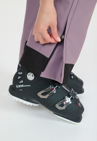 SLOPE Regular Sports trousers 'Kenwood' in Purple