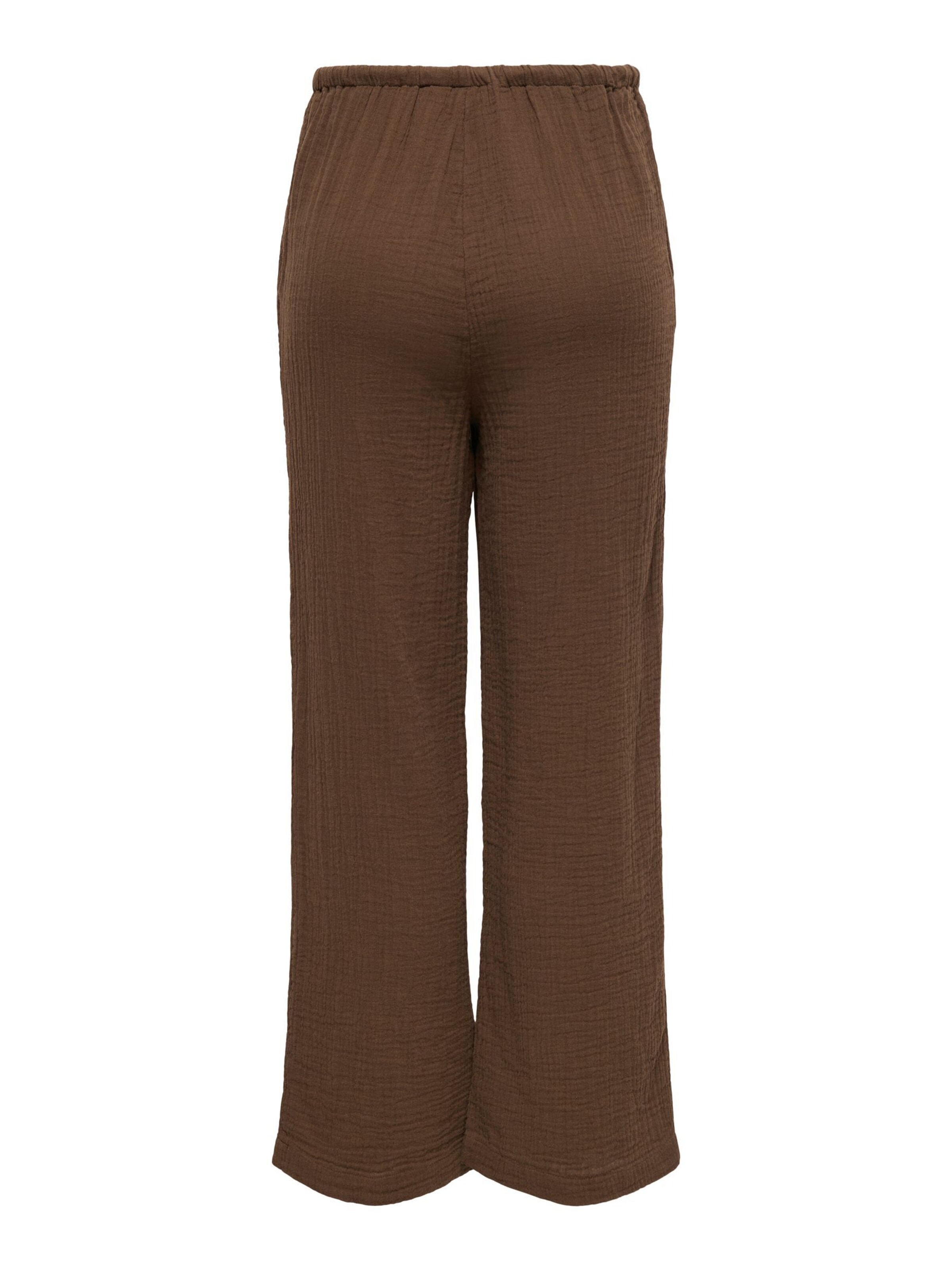 ONLY Regular Hose 'ONLThyra' in Braun