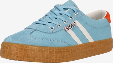 KAWASAKI Platform trainers 'Fuzion 2.0' in Blue: front