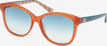 Lunettes de soleil GUESS en noir : devant