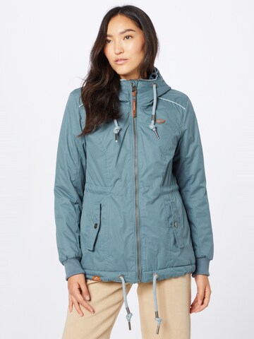 Ragwear Between-seasons parka 'DANKA' in Blue: front