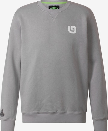 THAT GORILLA BRAND Sweatshirt 'BWINDI G' in Grey: front