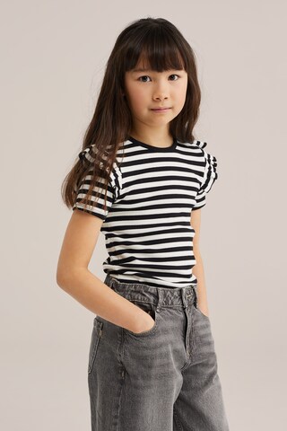 WE Fashion Koszulka w kolorze czarny: przód